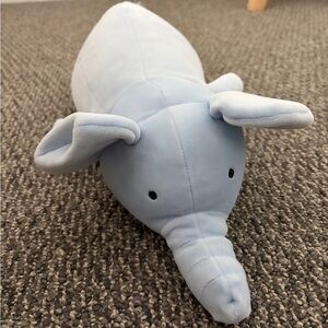 Target Baby Blue Weighted Elephant Plush Pillow